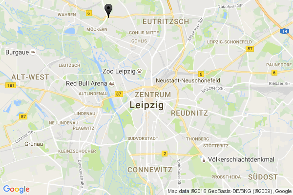 Google Map of Leipzig